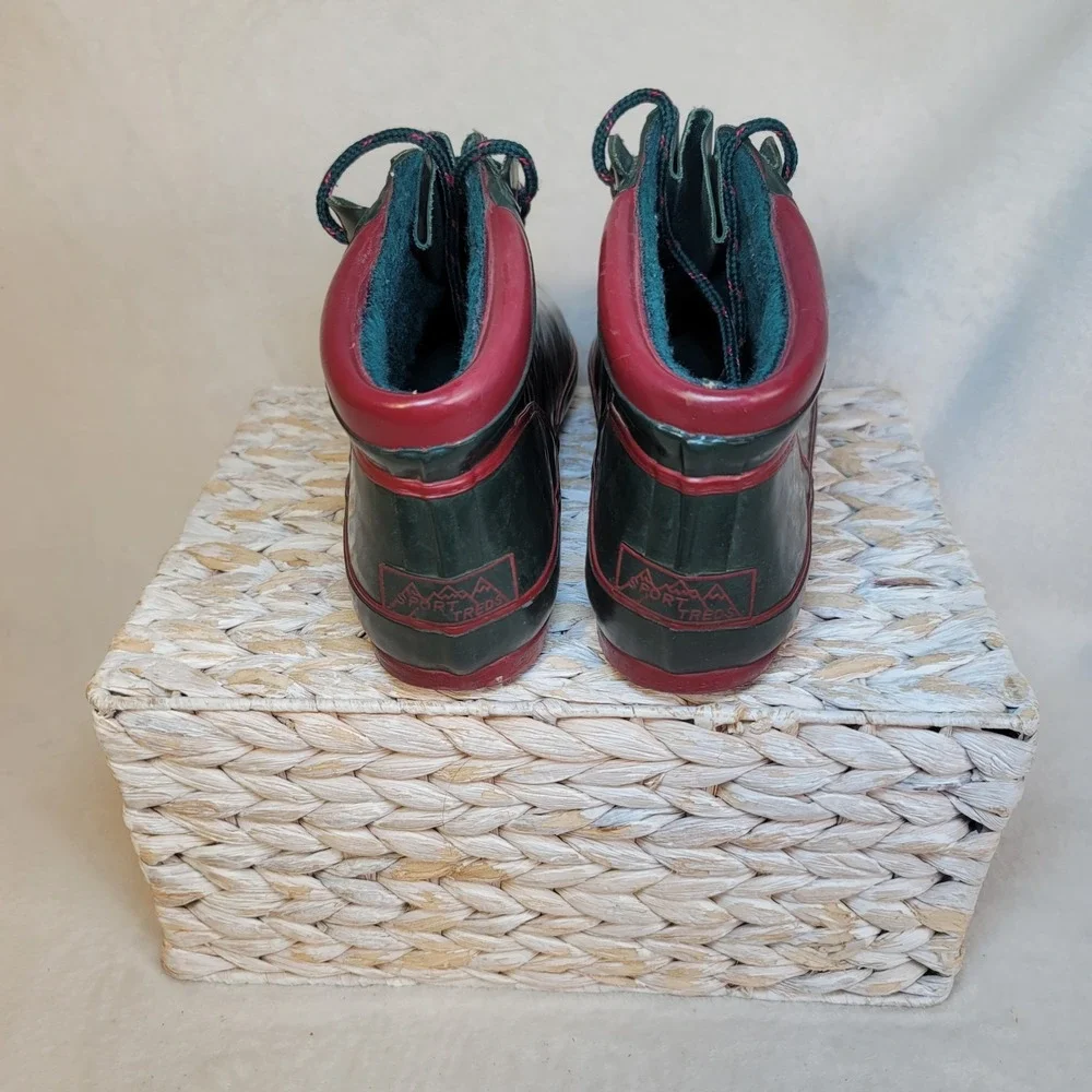 Sport Treds Ankle Boots‎ Rain Waterproof Thinsulate Nautical Insulation Womens 9